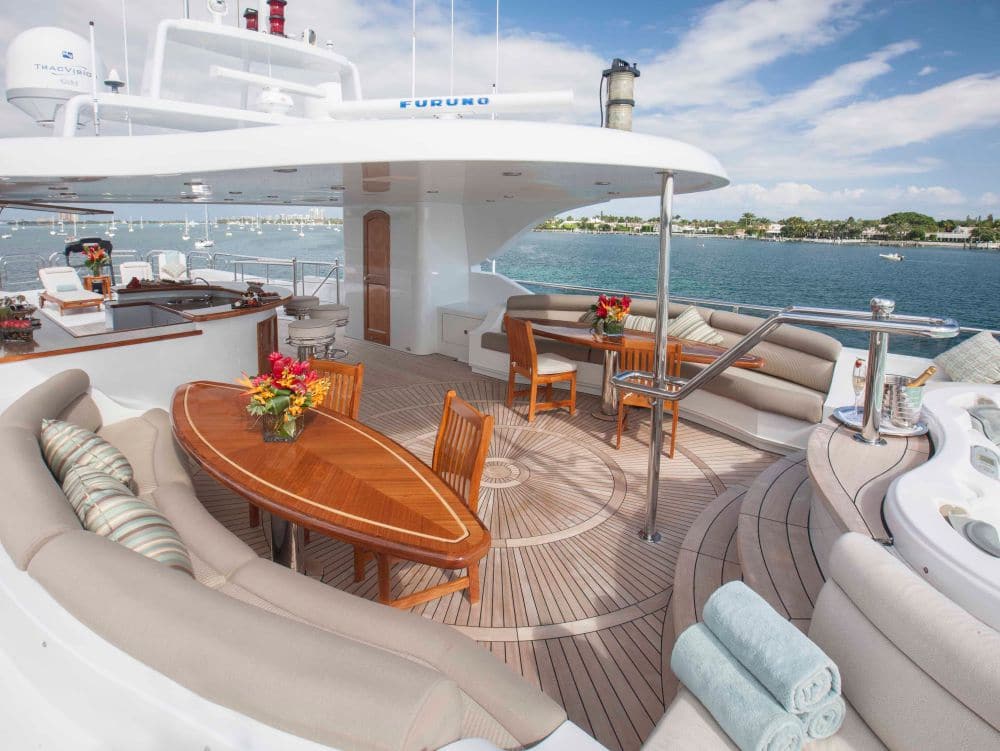 Ecellence Yacht Upper Deck