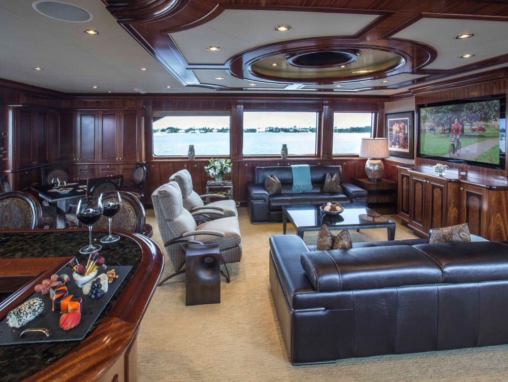 Excellence Yacht Living Room angle 2