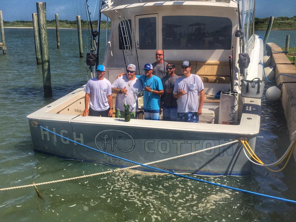 Blue Marlin Champions on boat