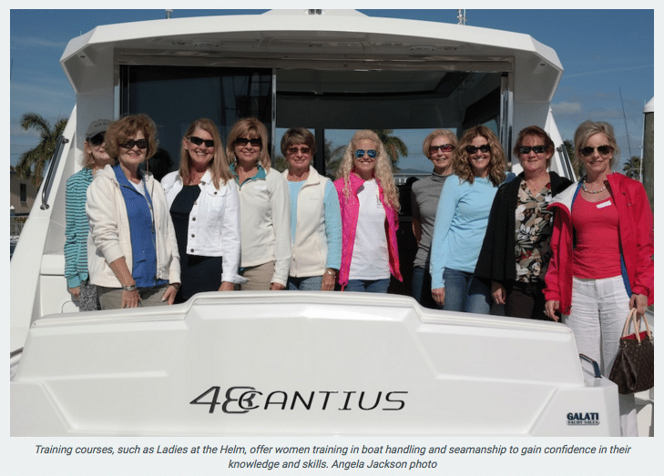 Ladies at the Helm training course