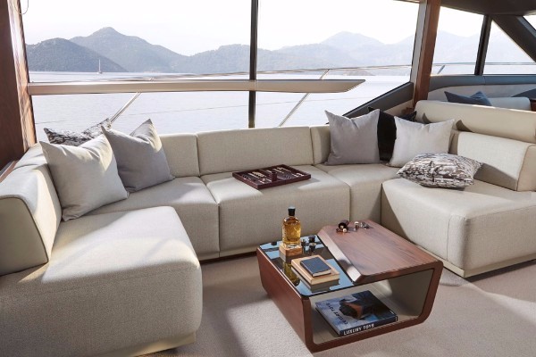Princess Yacht 62 Living Room
