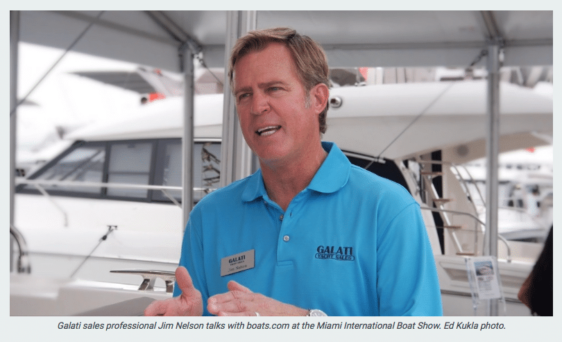 Galati Yacht Sales Broker Jim Nelson
