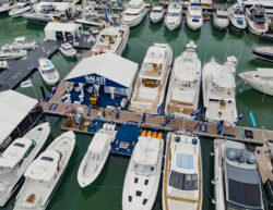 Miami Boat Show Aerial View