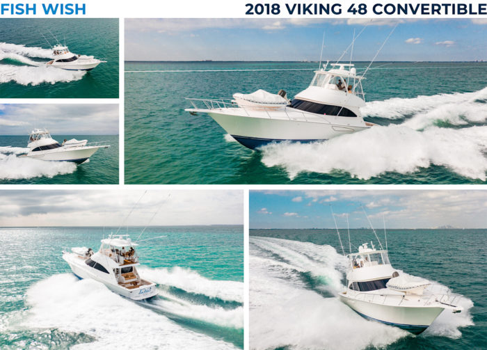 2018 Viking 48 Convertible Fish Wish