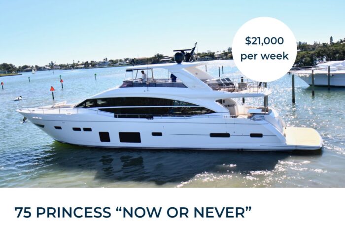 Now or Never Charter Yacht 