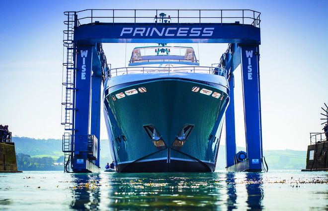 Princess Yachts Shipyards | history of princess yachts