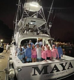 Team Galati aboard Maya