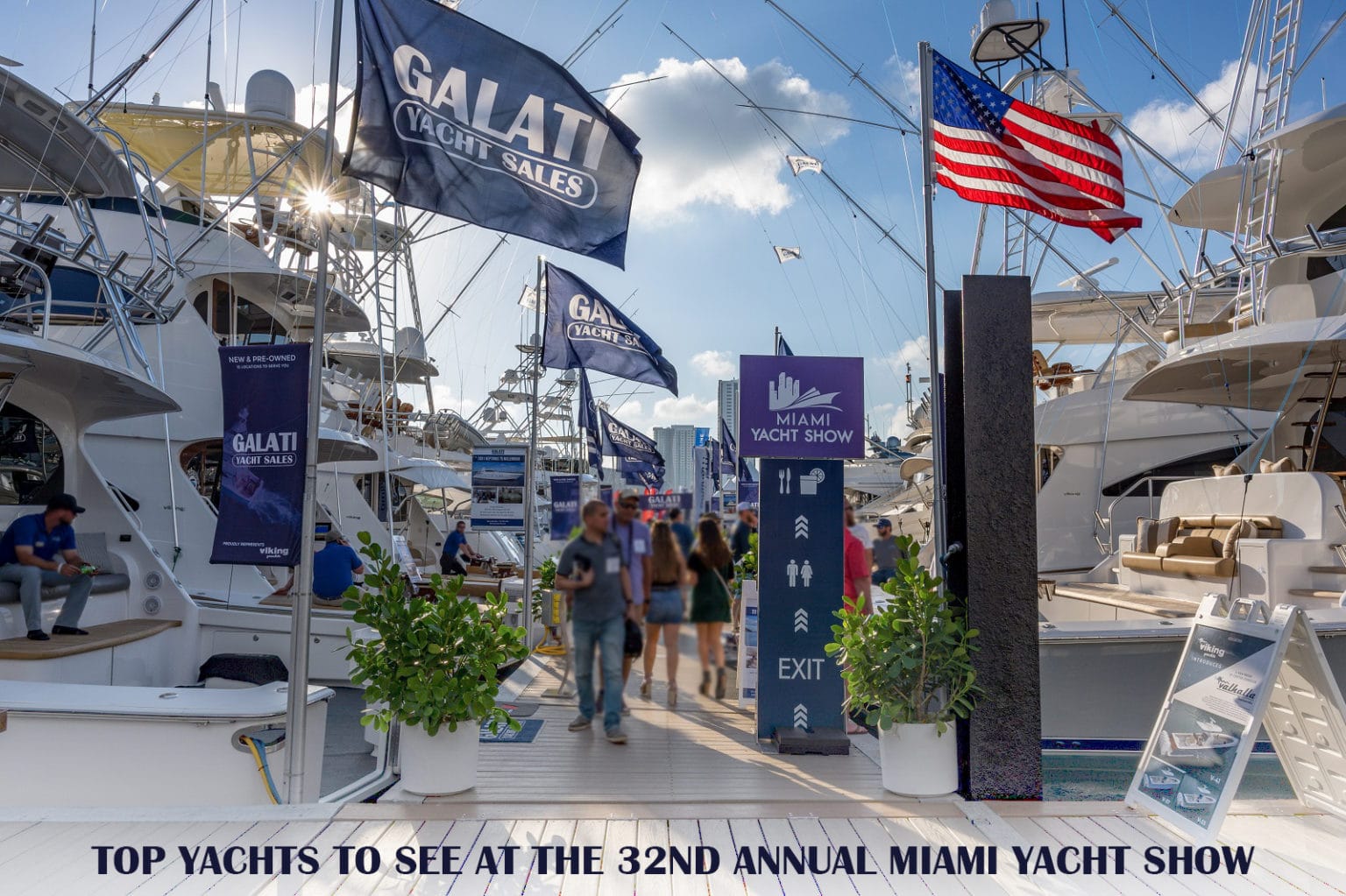 miami boat show yachts